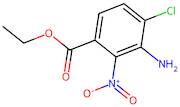 Ethyl 3-amino-4-chloro-2-nitrobenzoate