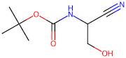 tert-Butyl (1-cyano-2-hydroxyethyl)carbamate