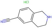 1,2,3,4-Tetrahydroisoquinoline-6-carbonitrile hydrochloride