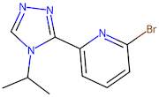 2-Bromo-6-(4-isopropyl-4H-1,2,4-triazol-3-yl)pyridine