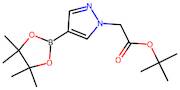 tert-Butyl 2-(4-(4,4,5,5-tetramethyl-1,3,2-dioxaborolan-2-yl)-1H-pyrazol-1-yl)acetate