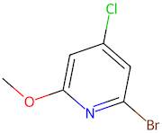 2-Bromo-4-chloro-6-methoxypyridine