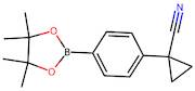 1-(4-(4,4,5,5-Tetramethyl-1,3,2-dioxaborolan-2-yl)phenyl)cyclopropanecarbonitrile