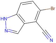 5-Bromo-1H-indazole-4-carbonitrile