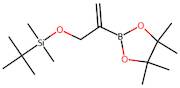 tert-Butyldimethyl((2-(4,4,5,5-tetramethyl-1,3,2-dioxaborolan-2-yl)allyl)oxy)silane