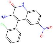 3-Amino-4-(2-chlorophenyl)-6-nitroquinolin-2(1H)-one