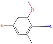 4-Bromo-2-methoxy-6-methylbenzonitrile