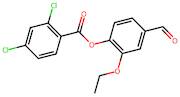 2-Ethoxy-4-formylphenyl 2,4-dichlorobenzoate