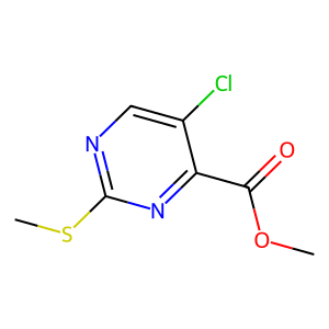 Methyl 5-chloro-2-(methylthio)pyrimidine-4-carboxylate