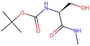 tert-Butyl (S)-(3-hydroxy-1-(methylamino)-1-oxopropan-2-yl)carbamate