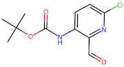 tert-Butyl N-(6-chloro-2-formylpyridin-3-yl)carbamate