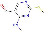 4-(Methylamino)-2-(methylthio)pyrimidine-5-carbaldehyde