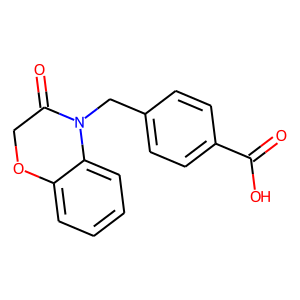 4-[(2,3-Dihydro-3-oxo-4H-1,4-benzoxazin-4-yl)methyl]benzoic acid