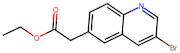 Ethyl 2-(3-bromoquinolin-6-yl)acetate