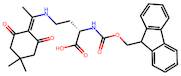 (S)-2-((((9H-Fluoren-9-yl)methoxy)carbonyl)amino)-4-((1-(4,4-dimethyl-2,6-dioxocyclohexylidene)e...