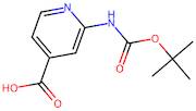 2-((tert-Butoxycarbonyl)amino)isonicotinic acid