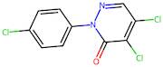 4,5-Dichloro-2-(4-chlorophenyl)pyridazin-3-one