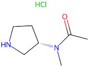 N-Methyl-N-[(3S)-pyrrolidin-3-yl]acetamide hydrochloride