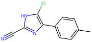 5-Chloro-4-(p-tolyl)-1H-imidazole-2-carbonitrile