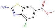 Methyl 2-amino-4-chlorobenzo[d]thiazole-6-carboxylate