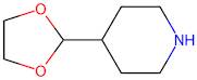 4-(1,3-Dioxolan-2-yl)piperidine