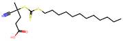 4-Cyano-4-(dodecylsulfanylthiocarbonyl)sulfanylpentanoic acid