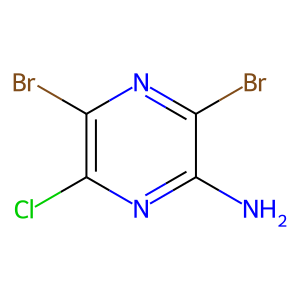 3,5-Dibromo-6-chloropyrazin-2-amine