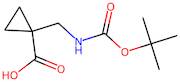 1-(((Tert-butoxycarbonyl)amino)methyl)cyclopropane-1-carboxylic acid