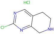 2-Chloro-5,6,7,8-tetrahydropyrido[3,4-d]pyrimidine hydrochloride