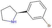 (S)-2-(3-Bromophenyl)pyrrolidine