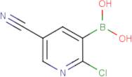 2-Chloro-5-cyanopyridine-3-boronic acid