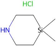 4,4-Dimethyl-1,4-azasilinane hydrochloride