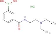 3-{[2-(Diethylamino)ethyl]carbamoyl}benzeneboronic acid hydrochloride