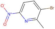 3-Bromo-2-methyl-6-nitropyridine