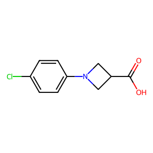 1-(4-Chlorophenyl)azetidine-3-carboxylic acid