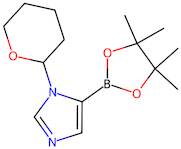 1-(Tetrahydro-2H-pyran-2-yl)-5-(4,4,5,5-tetramethyl-1,3,2-dioxaborolan-2-yl)-1H-imidazole