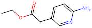 Ethyl 2-(6-aminopyridin-3-yl)acetate