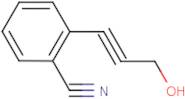 2-(3-Hydroxyprop-1-ynyl)benzonitrile