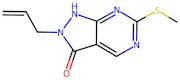 2-Allyl-6-(methylthio)-1H-pyrazolo[3,4-d]pyrimidin-3(2H)-one