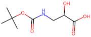 3-((tert-Butoxycarbonyl)amino)-2-hydroxypropanoic acid