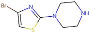 4-Bromo-2-(piperazin-1-yl)thiazole