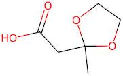 2-(2-Methyl-1,3-dioxolan-2-yl)acetic acid