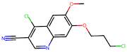 4-Chloro-7-(3-chloropropoxy)-6-methoxy-3-quinolinecarbonitrile