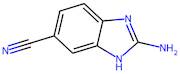 2-Amino-1H-benzo[d]imidazole-6-carbonitrile