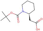 (S)-2-(1-(tert-Butoxycarbonyl)piperidin-2-yl)acetic acid