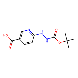 6-(2-(tert-Butoxycarbonyl)hydrazinyl)nicotinic acid