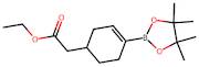 Ethyl 2-[4-(4,4,5,5-tetramethyl-1,3,2-dioxaborolan-2-yl)cyclohex-3-en-1-yl]acetate