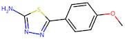 5-(4-Methoxyphenyl)-1,3,4-thiadiazol-2-amine