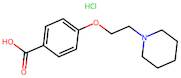 4-(2-(Piperidin-1-yl)ethoxy)benzoic acid hydrochloride