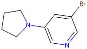 3-Bromo-5-pyrrolidinopyridine